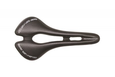 Selle San Marco ASPIDE OPEN-FIT SUPERCOMFORT DYNAMIC WIDE (BLACK/WHITE)