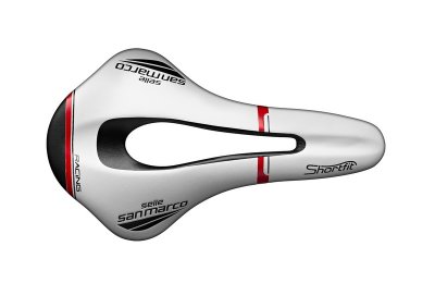 Selle San Marco SHORTFIT OPEN-FIT RACING (BLACK/WHITE/RED)