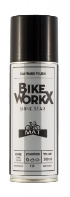BIKEWORKX SHINE STAR - SPREJ MAT 200 ML