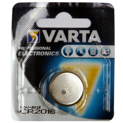 Baterie knoflíková CR 2016 Lithium Varta blister